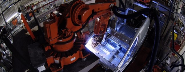 Laser welding robot