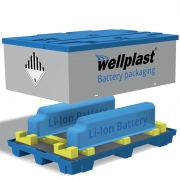 Wellplast®- smart batteriförvaring vid transport
